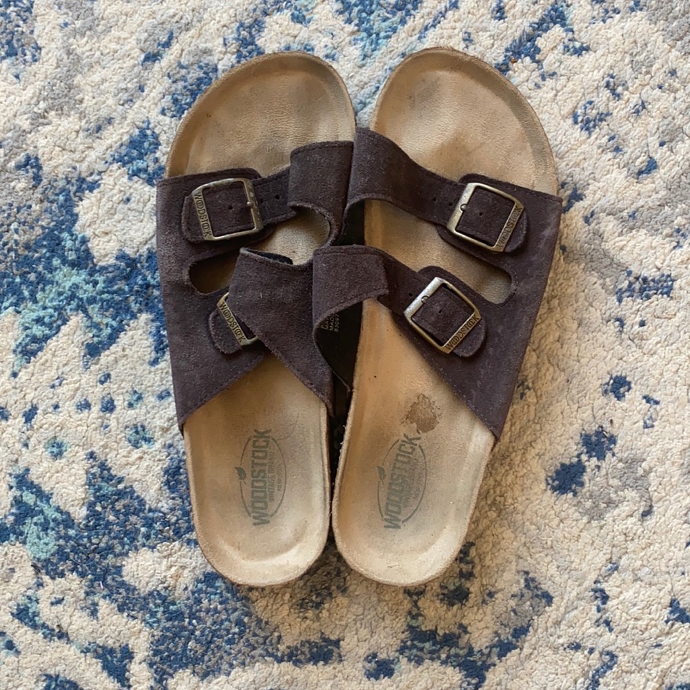Leather sandals